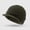 Army Green, variant on Men's and women's winter beanie hat with brim knitted winter outdoor urinal hat