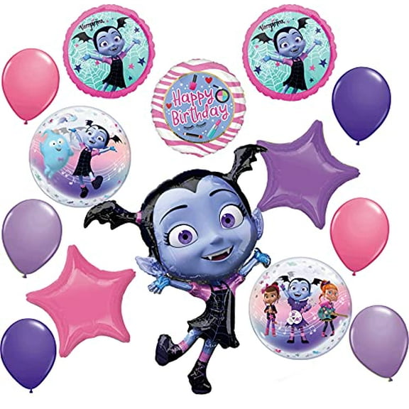 Vampirina Party Supplies Vee's Birthday Balloon Bouquet Decorations