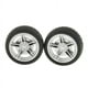 thumbnail image 3 of 2 piezas de ruedas de goma para modelos de coches y camiones maduros, ruedas de juguete para camiones y autobuses. 40mm, 3 of 9