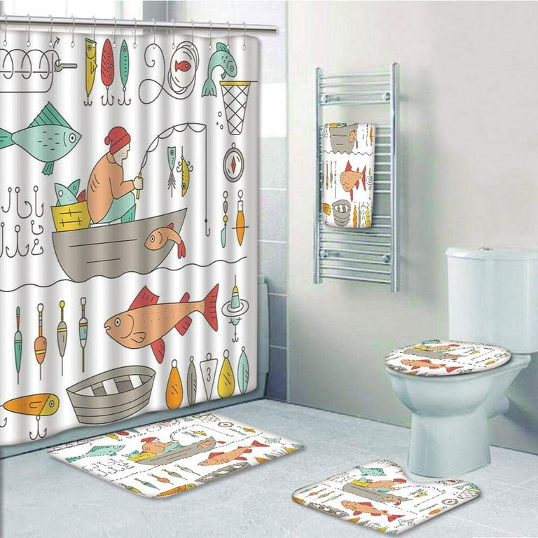 Fish hook 2024 toilet seat