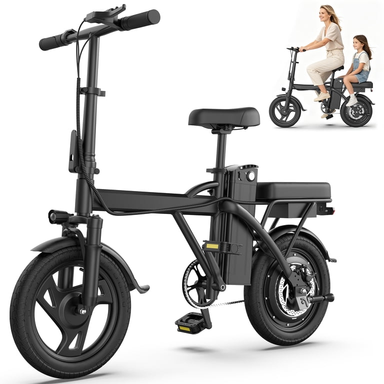 electric bicycle 500w 48v URLIFE F1L 14"Folding Bike Peak Motor 7.5Ah Battery (US edition) the Macfox X7 is a great fit for teenage riders navigating school and campus commutes Aovopro Eb60p Electric Bike 500w