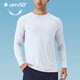 thumbnail image 1 of pstuiky camisetas de manga larga para hombre, Protector solar de color sólido para hombre, ligero, transpirable, de manga larga. camisetas de hombre m, 1 of 6