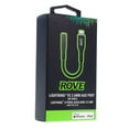 thumbnail image 7 of Rove RV069121 3-Inch Lightning(R) to 3.5MM Female Adapter Apple-Compatible Short Aux - Black, 7 of 7