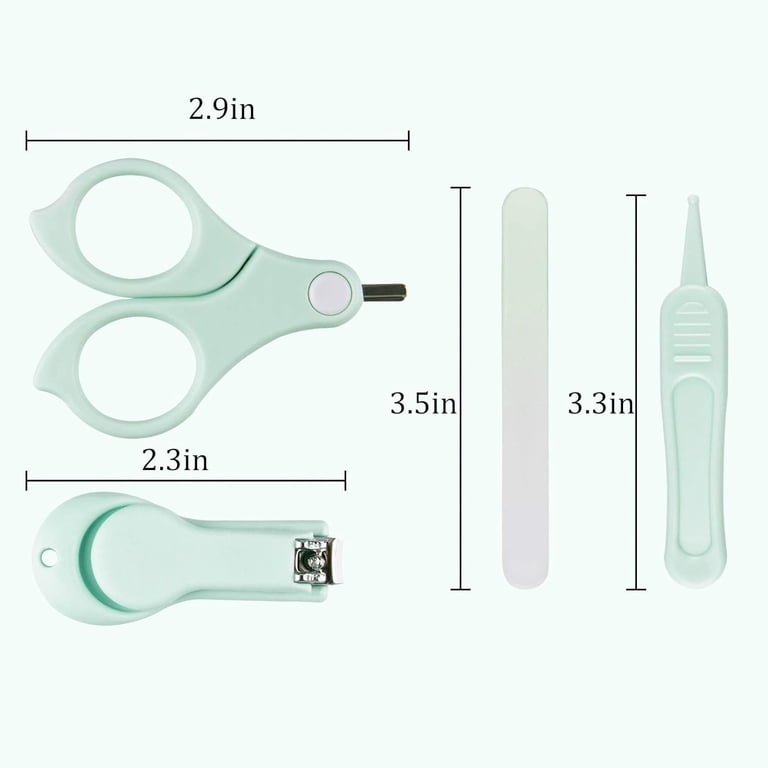 Gloval Baby 4-in-1 Nail Kit with Owl Case, Green photo 7