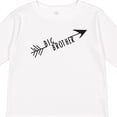 thumbnail image 4 of Inktastic Big Brother Arrow Boys Long Sleeve Toddler T-Shirt, 4 of 5