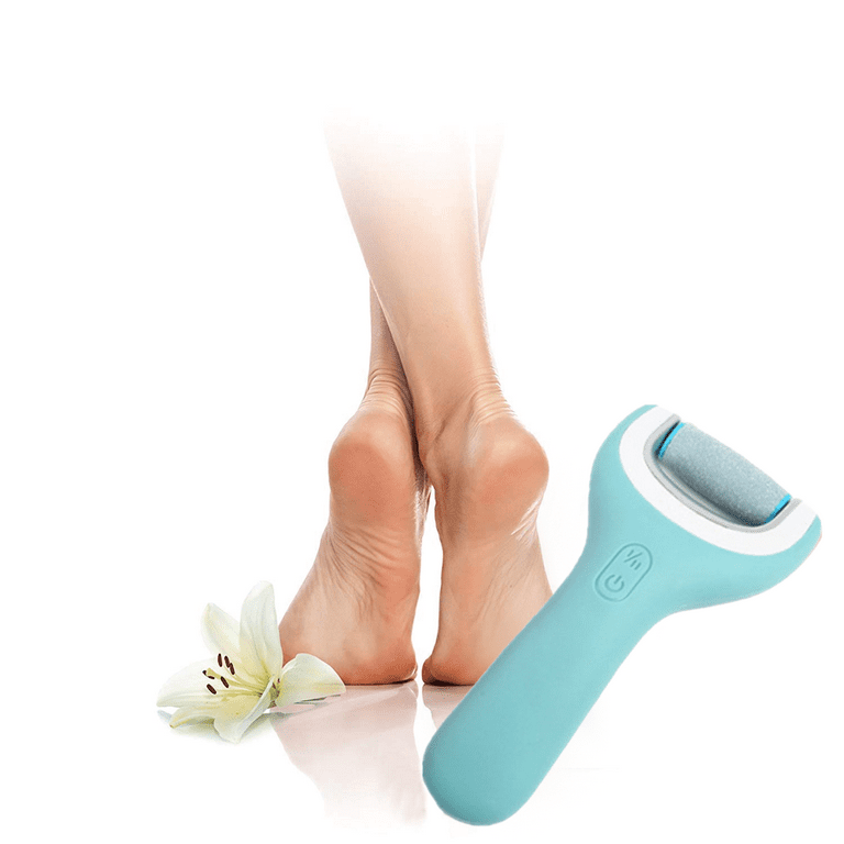 Amope Pedi Perfect Wet & Dry Rechargeable Foot File, Regular Coarse 