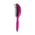 thumbnail image 4 of Loewten Detangling Hairbrush, High Temperature Resistant Nylon ABS Electroplating Ribs Comb ComfortableHold Smooth Comb Teeth For Men For Thin Hair For Girl, 4 of 8