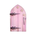 thumbnail image 3 of Fufafayo 6Pcs DIY Garden Tree Doors Miniature Door Decoration, Fairy Tale Wooden Gnome Door, Magic Tree Trunk Ornament for Outdoor Yard,KidsCraft Playhouse Accessory for Patio Flower Bed, 3 of 8