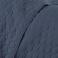 thumbnail image 2 of Southshore Fine Linens Oversized Quilt Bedding Set lightweight, bedspread 3-Piece, two matching shams, Navy Blue, King / California King, 2 of 6
