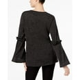 thumbnail image 2 of Ny Collection - Ruffled Bell-Sleeve Top - Regular - LARGE, 2 of 2