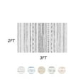 thumbnail image 2 of VUNATE 2'x3' Door Mat Entry Rug Machine Washable Rugs Boho Moroccan Area Rug Soft Neutral Geometric Bohemian Carpet Distressed Indoor Rugs for Bedroom Entryway Kitchen Bathroom Nonslip Rug Black, 2 of 5