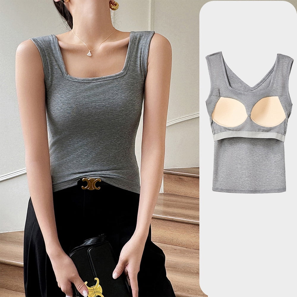 トップス plage cotton embro cami Summer Breeze Linen Tank Top Cami with Straps | Sleeveless