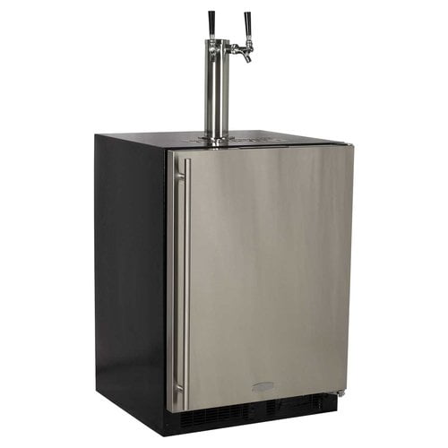 Marvel 5.7 cu. ft. Twin Tap Full Size Kegerator