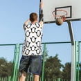 thumbnail image 5 of Sikiie Lovely Penguin Basketball Jersey Reversible Men's Mesh Athletic Sports Shirts Training Practice S-4XLMedium, 5 of 6