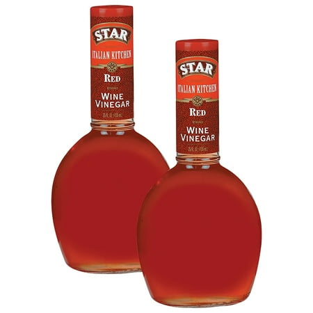 - (2 Pack) Star® Italian Kitchen Red Wine Vinegar 25 fl. oz. Glass Bottle