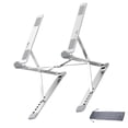 thumbnail image 3 of Laptop Cooling Stand Notebook Computer Folding Holder Aluminum Alloy Adjustable Bracket  Silver, 3 of 10