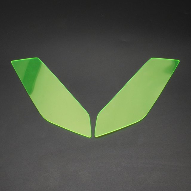Cubierta de la motocicleta Cubierta de Pieza Repuestos para motocicleta Durable - Verde shamjiam Cubierta de faro