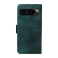 thumbnail image 3 of for Google Pixel 9 Pro XL 6.8" Pattern Wallet Case, Magnetic Closure PU Leather Wallet Flip Case with Card Holder Kickstand Purse Phone Cover with Wrist Strap for Google Pixel 9 Pro XL, Green, 3 of 10