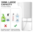 thumbnail image 4 of Dispensador Automático De Jabón De 350 Ml, Botellas De Spray, Ipx3 Resistente Al Agua-Blanco, 4 of 5