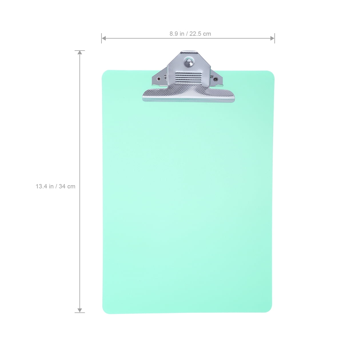 HEMOTON  6 Pcs Binder Small Clip Boards Restaurant Server Bill Book Green