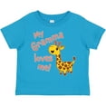 thumbnail image 3 of Inktastic My Gramma Loves Me- Cute Giraffe Boys or Girls Toddler T-Shirt, 3 of 5
