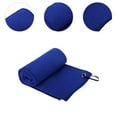 thumbnail image 6 of lacooooppia Golf Towel Golf Club Towel Good Absorbent with Clip Holder Golf Accessory Comfortable Golf Ball Cleaning Towel Golf Bag Towel Blue, 6 of 8