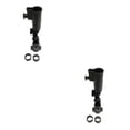 thumbnail image 2 of Baohd Plastic Waterproof Golf Trolley Umbrella Clip Mounting Bracket Rain At Bay While Enjoying Game 2Set, 2 of 6