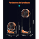 thumbnail image 3 of Ventilador De Camping, Portátil Y Recargable,con Led Luz Naranja, 3 of 5