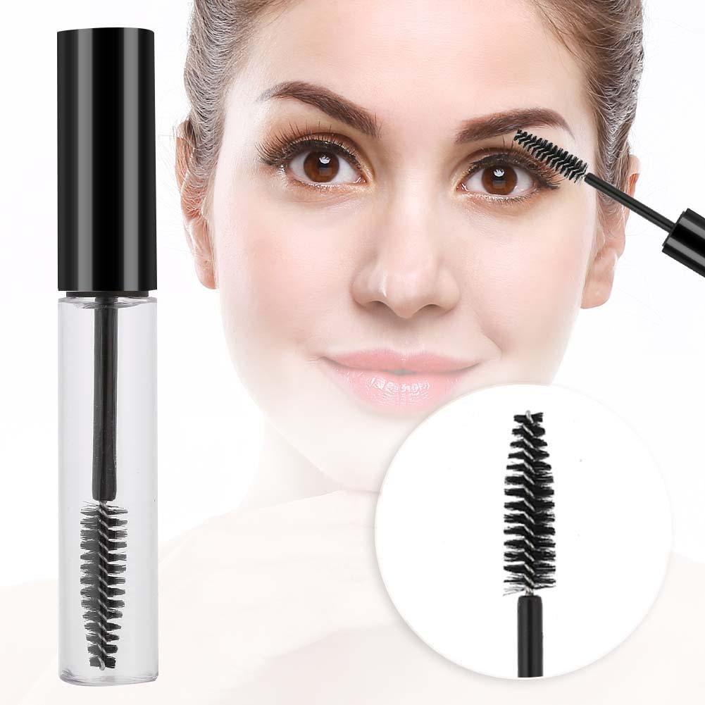 Tebru 10ml Empty Mascara Tube with Eyelash Wand Empty Mascara Container