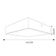 thumbnail image 4 of Plafón Mil Luces PLC ELIF II 036 NG negro, 4 of 6