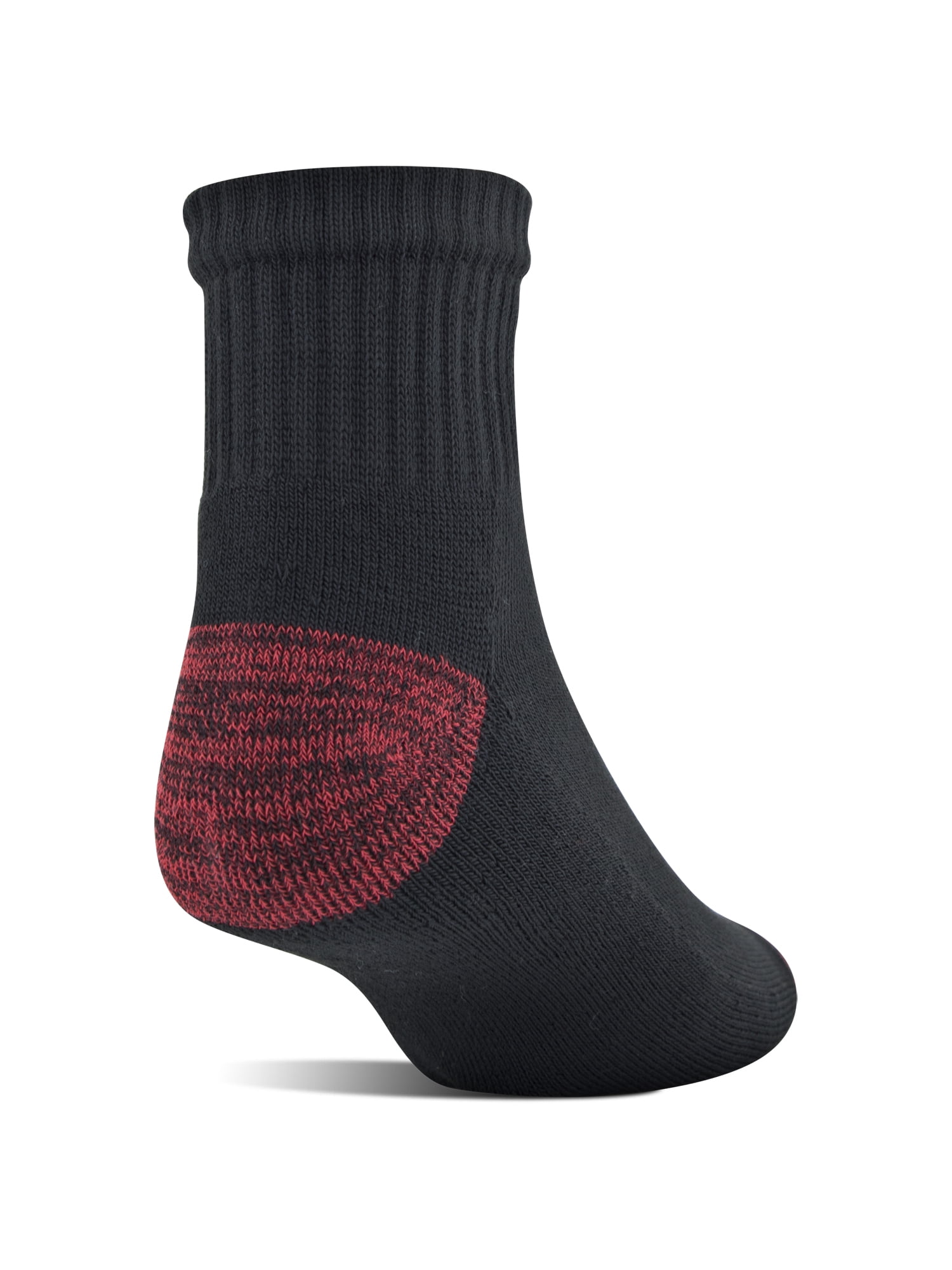 Gildan Adult Men's Half Cushion Terry Foot Bed Ankle Casual Socks, OS One Size, 12-Pack