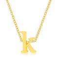 thumbnail image 1 of Precious Stars Collier Pendentif Initiale K Doré, 1 of 1