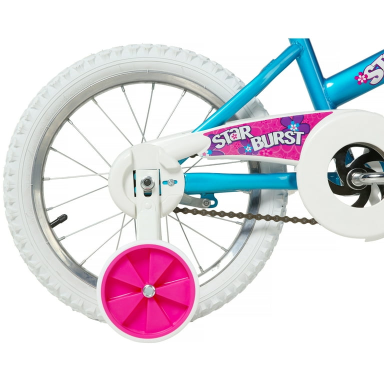 Dynacraft Magna Star Burst 16 Kids Bike with Training Wheels for Children Walmart