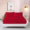 thumbnail image 3 of Fitted and Flat Sheets Single 1 PC Solid Color Deep Pocket Stain Resistant 2500, 3 of 20