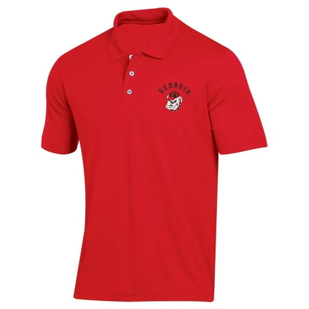 Georgia Bulldogs Cargo - Men's Russell Red Georgia Bulldogs Classic Dot Mesh Polo