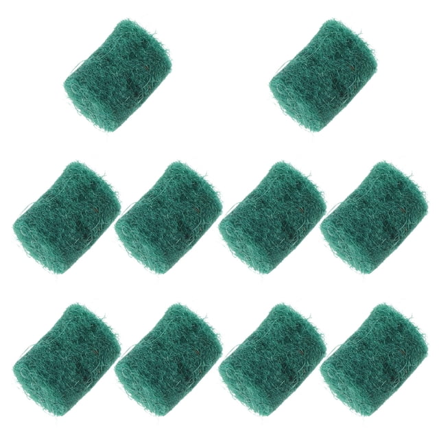 YOSADIER 10Ud Herramienta Universal Para Reparar Saxofón Con Columna De Fieltro Duradera Verde