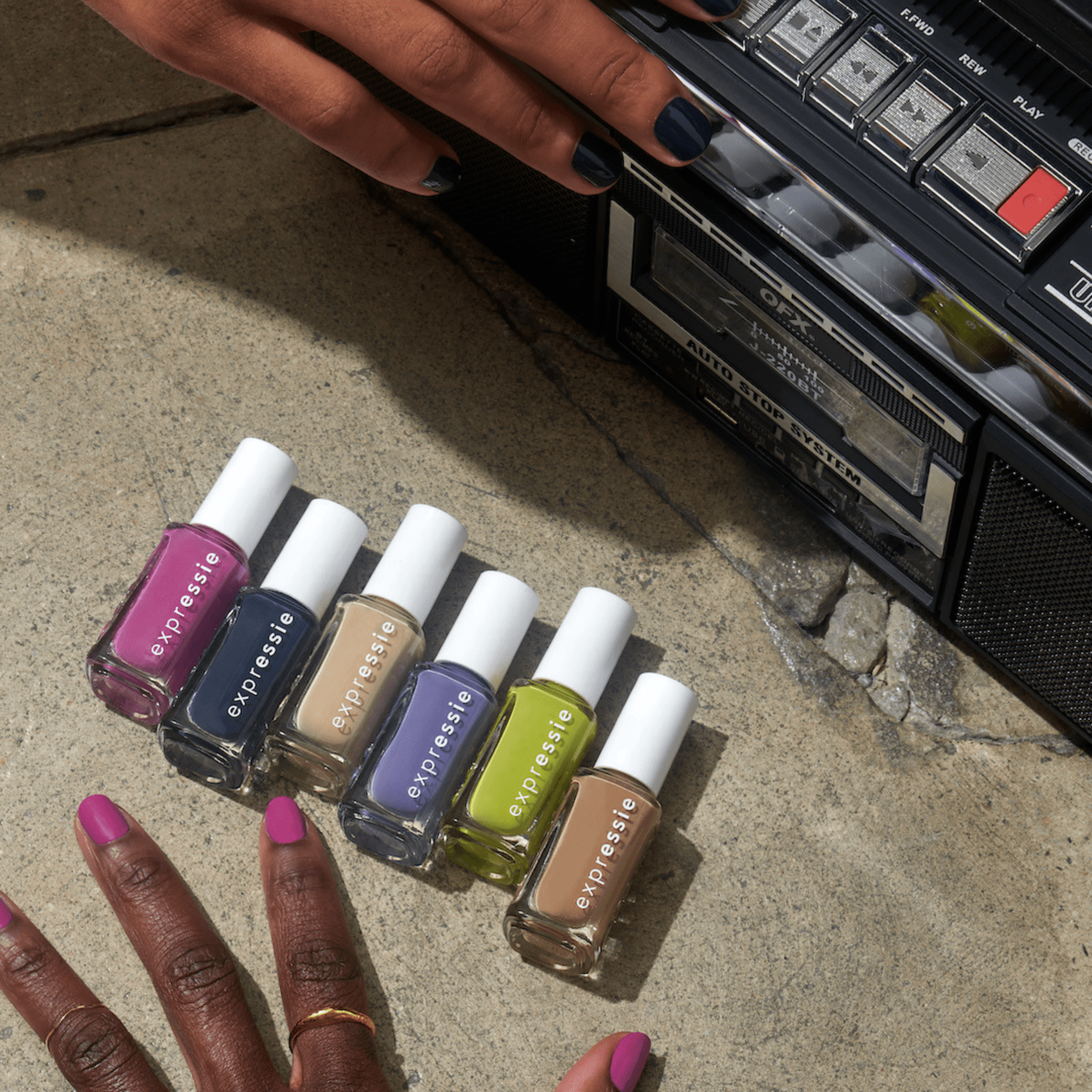 (2 pack) essie Expressie Nail Polish, Main Character Moment, Green, 0.33 fl oz Bottle
