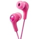 thumbnail image 1 of JVC Gumy in Ear Earbuds, sonido potente, ajuste cómodo y seguro, almohadillas de silicona S/M/L - HAFX7P rosa, 1 unidad (paquete de 1), 1 of 5