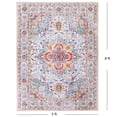 thumbnail image 7 of ARJINCUTE Non Slips Boho Area Rugs 5' x 8', Vintage Floor Carpet, Machine Washable, Foldable, No Shedding, 7 of 7