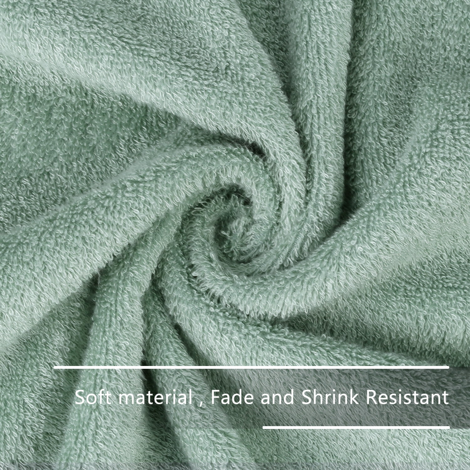 2 Piece Bamboo Bath Towels, Soft Luxury Bath Towel Set for Bathroom(27"x55")