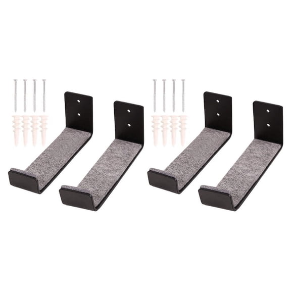 2 Set Surfboard Wall Rack, Surf Board Racks for the Wall Display Mount Storage for Shortboards and Longboards