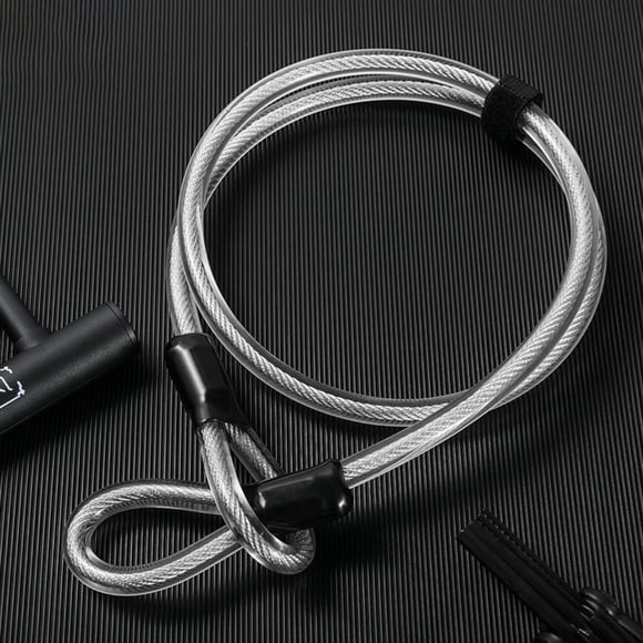 Cable para con cable de bloqueo de extremo de blanco shamjiam Cable para candado de bicicleta