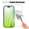thumbnail image 4 of Protector de pantalla Película de vidrio templado Cobertura total Fácil instalación Sin rayones Compatible con fundas Comp, Película de vidrio templado normal, 4 of 5