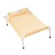 thumbnail image 4 of Cama Elevada para Mascotas Cama para Perros Y Gatos Cuna Portátil con Malla Refrescante de Fácil Mantenimiento Lavable Adecuada para Todas Las Estaci Amarillo, 4 of 8