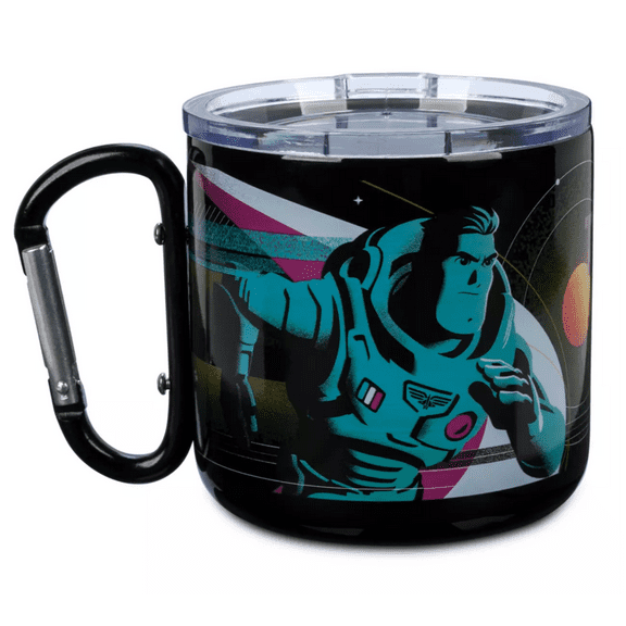 Disney Pixar Buzz Lightyear To Infinity and Beyond Stainless Steel Mug New