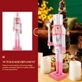 thumbnail image 3 of Nutcracker Soldier Christmas Nutcracker Figure Wooden Puppet for Tabletop, 3 of 9