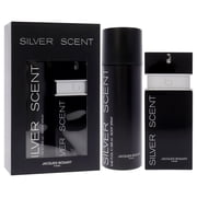 Jacques Bogart Silver Scent , 2 Pc Gift Set 3.33oz EDT Spray, 6.66oz Body Spray