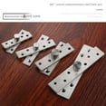 thumbnail image 4 of Invisible Door Hinge  DIY Stainless Steel Door Accessories Heavy Duty Hidden Pivot Up and Down Location Shaft 360 Degree Rotation Axis Rotating Door Hinge A1, 4 of 8