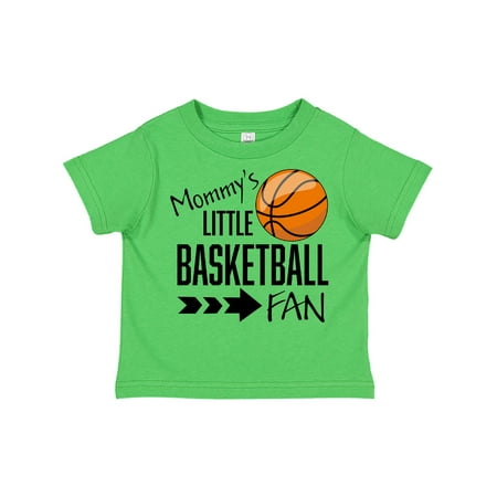 

Inktastic Mommy s Little Basketball Fan Gift Toddler Boy or Toddler Girl T-Shirt