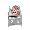 thumbnail image 2 of Calendario de números de Navidad Calendario de adviento Día Mes Fecha Visualización Diseño vintage Gris, 2 of 9